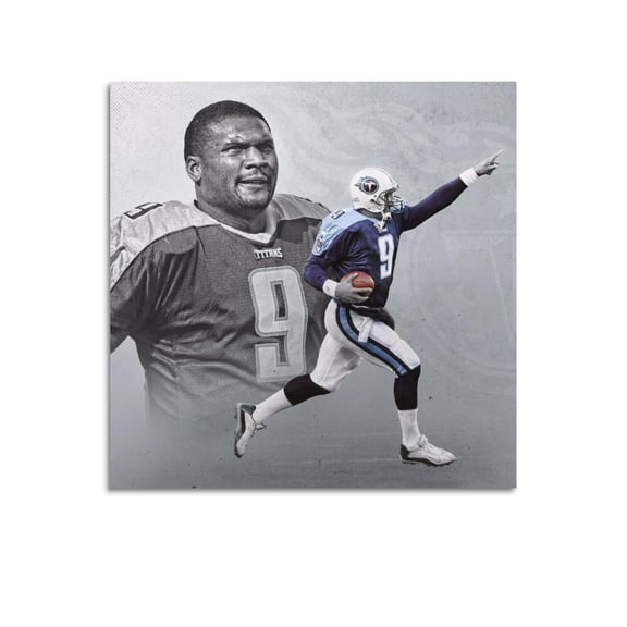 Steve Mcnair Football Athlete Poster Poster Album Cover Posters for Bedroom Wall Art Canvas Posters Music Album Cover Poster
