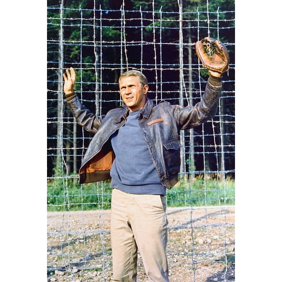 Steve Mcqueen The Great Escape Color 24X36 Poster
