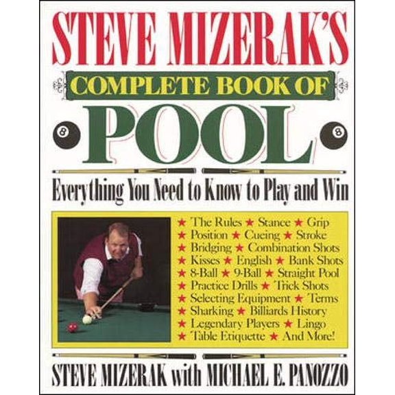 Pre-Owned Steve Mizerak's Complete Book of Pool (Paperback)