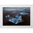 thumbnail image 1 of Steve Mohlenkamp 32x23 White Modern Wood Framed Museum Art Print Titled - Diamond Beach on the southeast coast of Iceland, 1 of 4