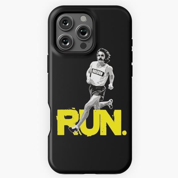 Steve Prefontaine Run Track Star Phone Case for iPhone 16 15 14 13 12 11 Pro Max