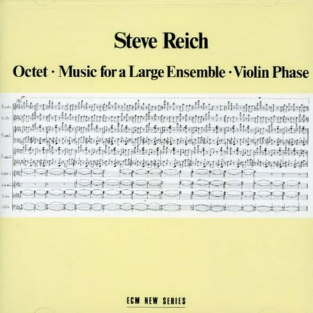 Steve Reich - Octet: Music for Large Ensemble - Classical - CD