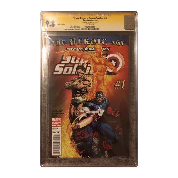 Steve Rogers: Super-Soldier #1 - CGC 9.8 Comic Book