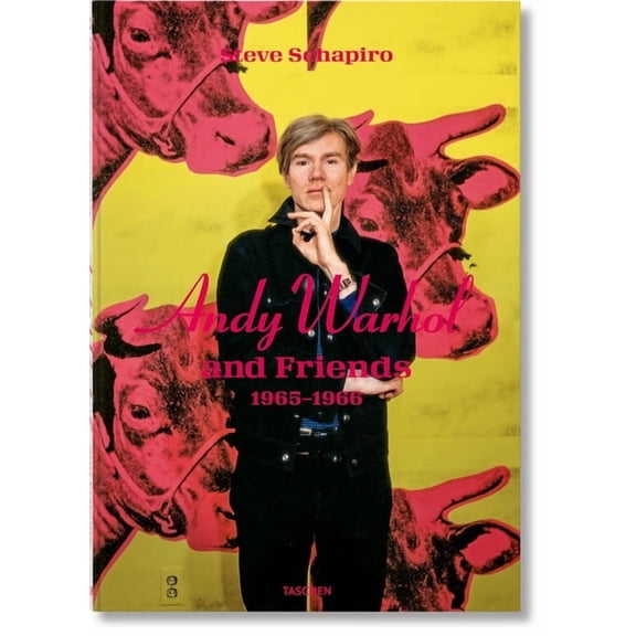 Photography Book Steve Schapiro. Andy Warhol and Friends, (Hardcover)