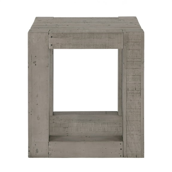 Steve Silver 22" Width Rectangular Pinedale End Table Grey