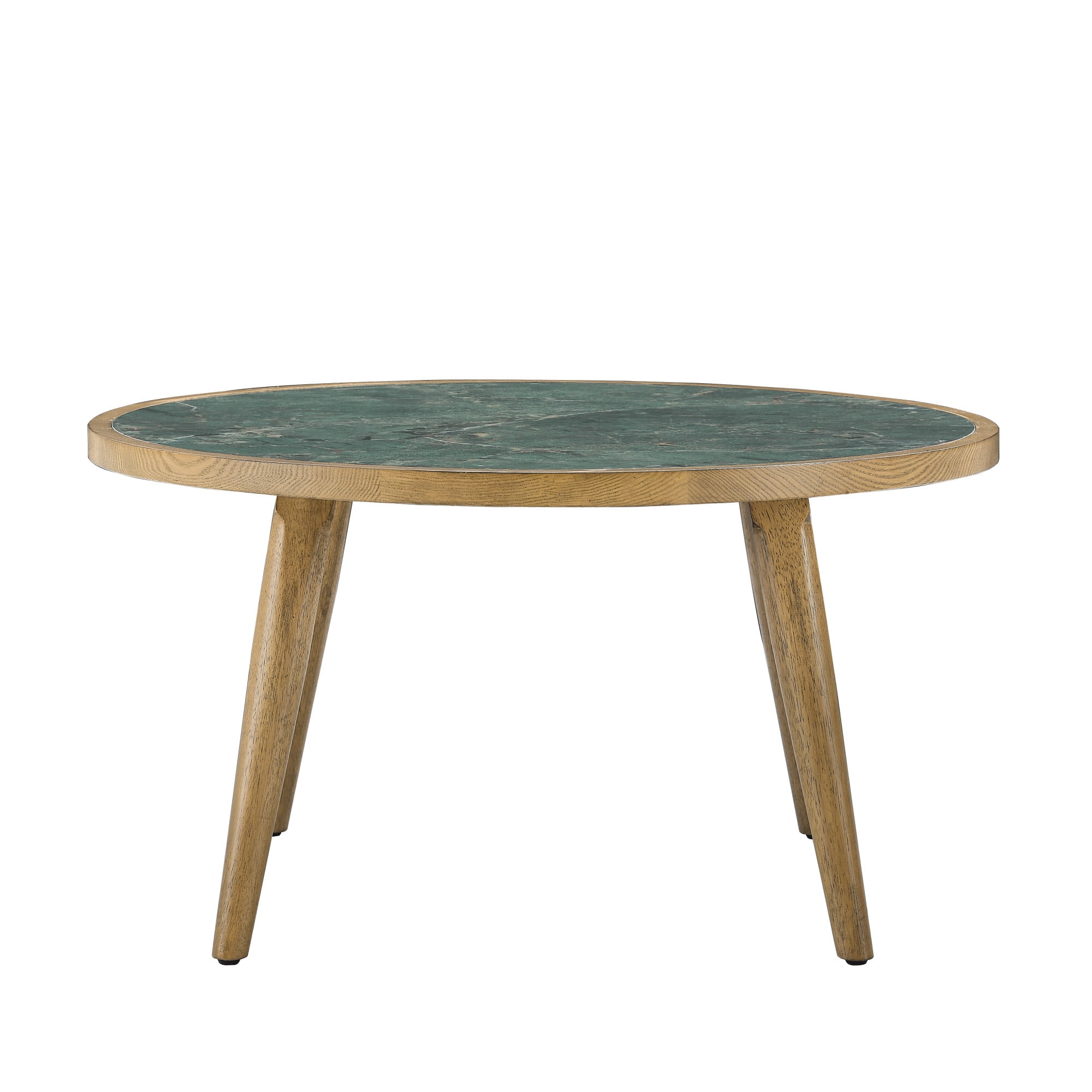 Steve Silver 34" Novato Round Coffee Table with Sintered Stone ...
