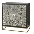 thumbnail image 1 of Steve Silver Amika 2 Door Sunburst Accent Cabinet, 1 of 5
