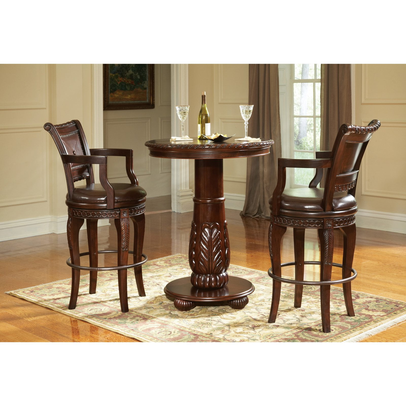 Antoinette swivel cheap bar chair