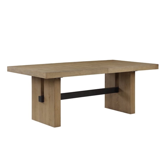 Steve Silver Aubrey 78-96" Dining Table with 18" Leaf