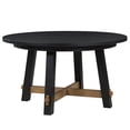 thumbnail image 1 of Steve Silver Aubrey Black 5pc Round Dining Set, 1 of 12