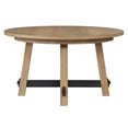 thumbnail image 1 of Steve Silver Aubrey Driftwood Finish 54-inch Round Dining Table, 1 of 9