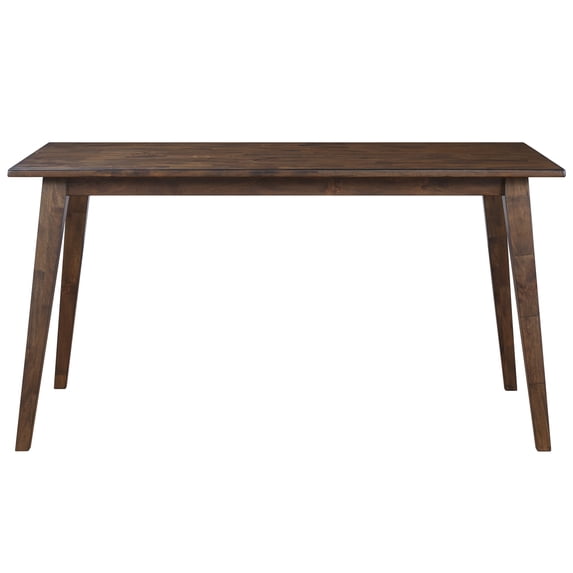 Steve Silver Canton Mid-Century Rectangle Counter Table, Cherry Brown
