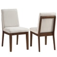 thumbnail image 1 of Steve Silver Canton Upholstered Side Chair in Brown, 1 of 7