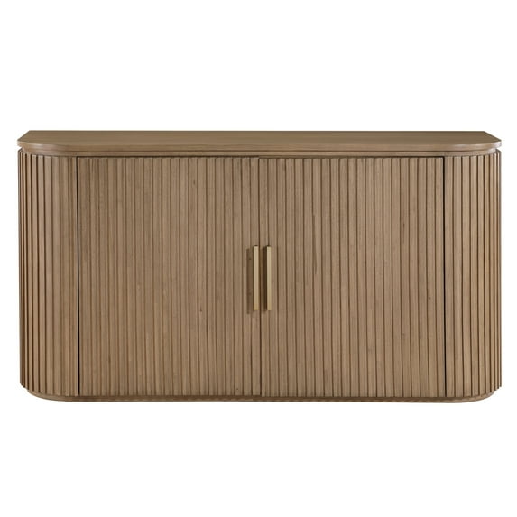 Steve Silver Colvin Modern Sideboard with Two Doors and Two Shelves, Toffee