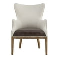 thumbnail image 1 of Steve Silver George Two Tone Wingback Accent Chair, 1 of 6
