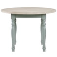 thumbnail image 1 of Steve Silver Darcy Green and Natural Finish Round DiningTable, 1 of 10