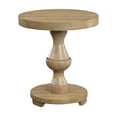 thumbnail image 1 of Steve Silver Dory Transitional 22" Round End Table, Sand, 1 of 5