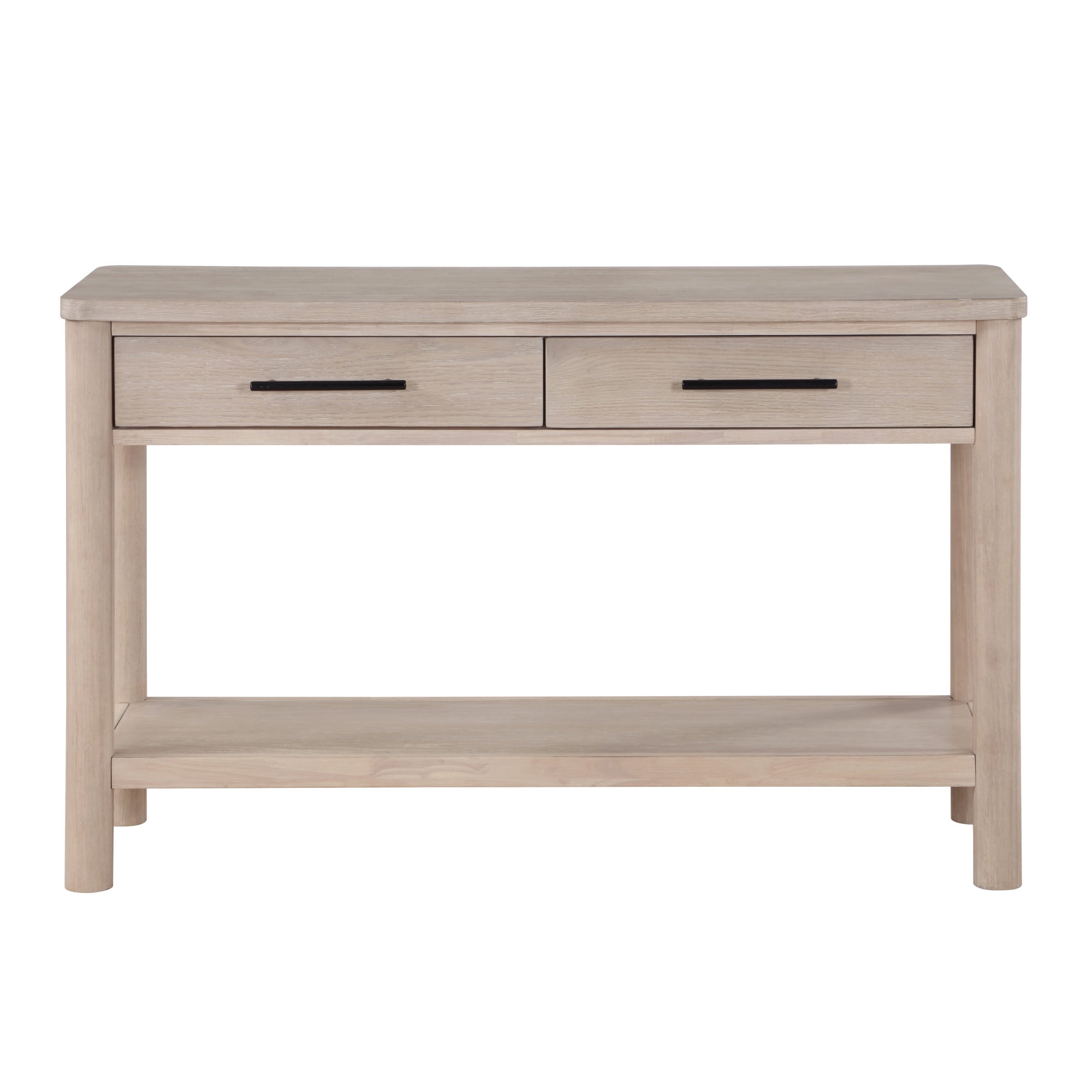 Simple Transitional Console Table Steve Silver Gabby Round Table - Walmart.com