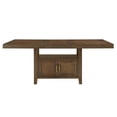 thumbnail image 1 of Steve Silver Garland Modern Counter Dining Table with 20-inch Leaf, Toffee, 1 of 5