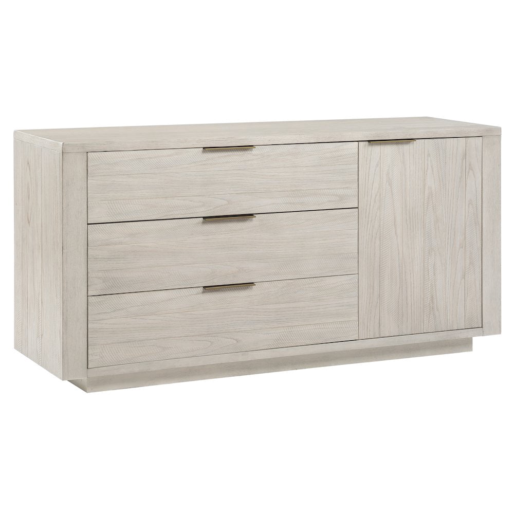 Steve Silver Garland Sand Finish 64-inch Width 3 Drawer 1 Door Sideboard