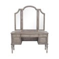 thumbnail image 1 of Steve Silver Highland Park Vanity, Mirror and Bench - Driftwood, 1 of 5