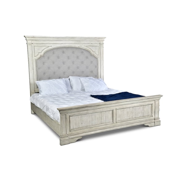 Steve Silver Highland Queen Bed White