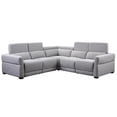 thumbnail image 1 of Steve Silver Isla Gray Tweed Fabric Power Reclining Sectional, 1 of 9