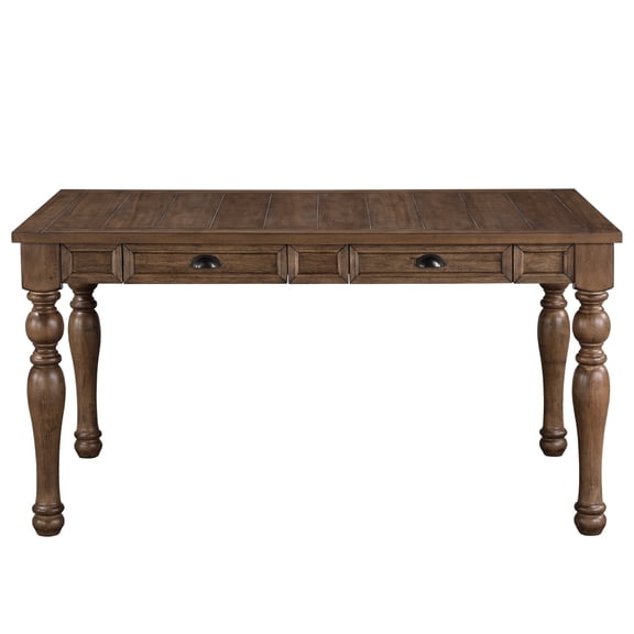 Steve Silver Joanna Caramel Finish60-inch Dining Table with Drawers