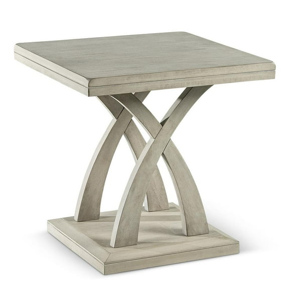 Steve Silver Jocelyn Gray Wood End Table