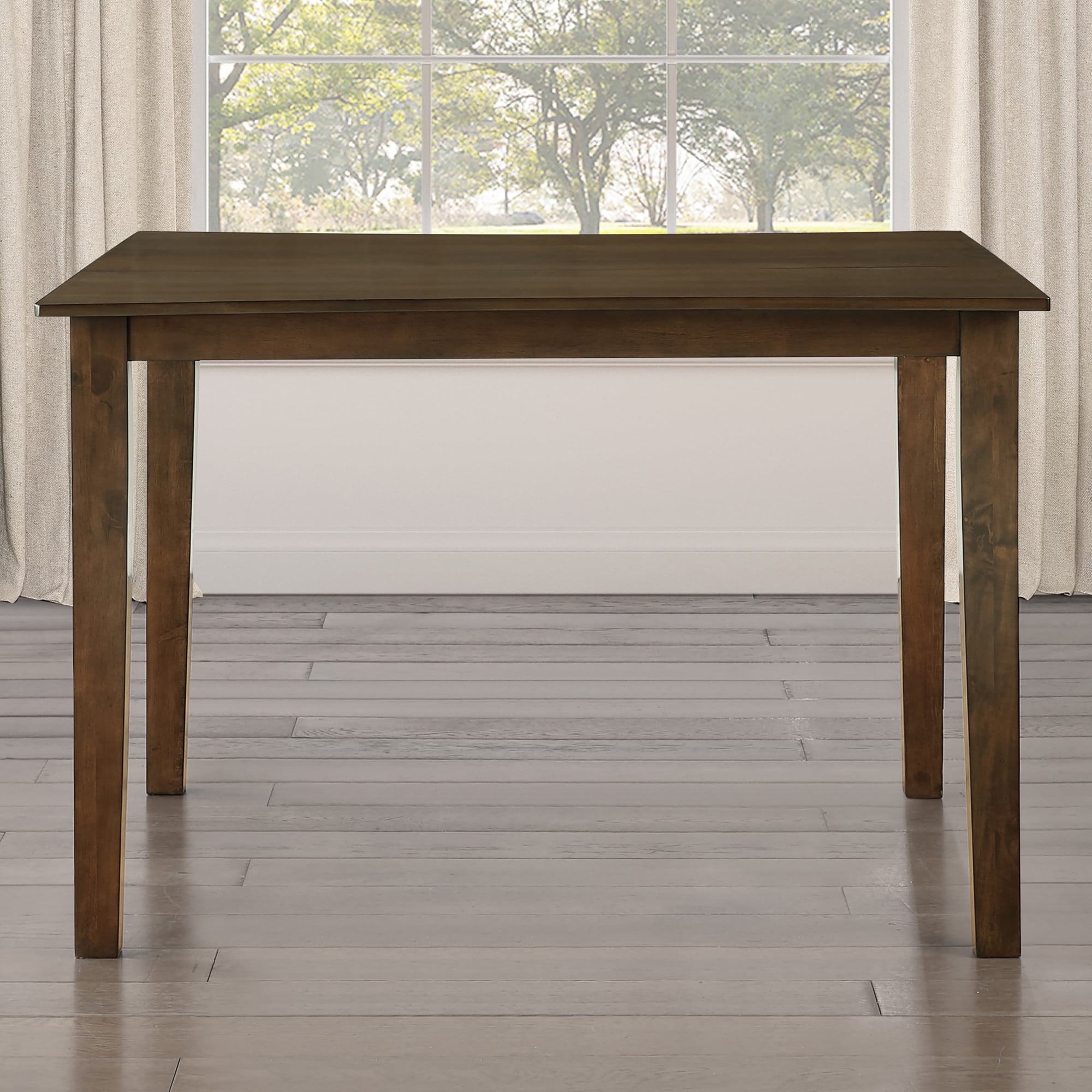 Steve Silver Joplin Rectangle Expandable Walnut Counter Table