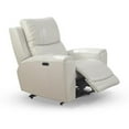 thumbnail image 1 of Steve Silver Laurel Ivory Leather Power Reclining Chair, 1 of 7