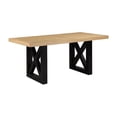 thumbnail image 1 of Steve Silver Magnolia 36" Counter Table, Black Base, 1 of 11