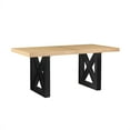 thumbnail image 1 of Steve Silver Magnolia 5-Piece Counter Table Dining Set, Black Base, 1 of 13