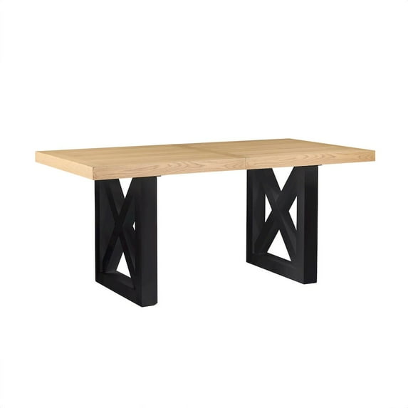 Steve Silver Magnolia 5-Piece Counter Table Dining Set, Black Base