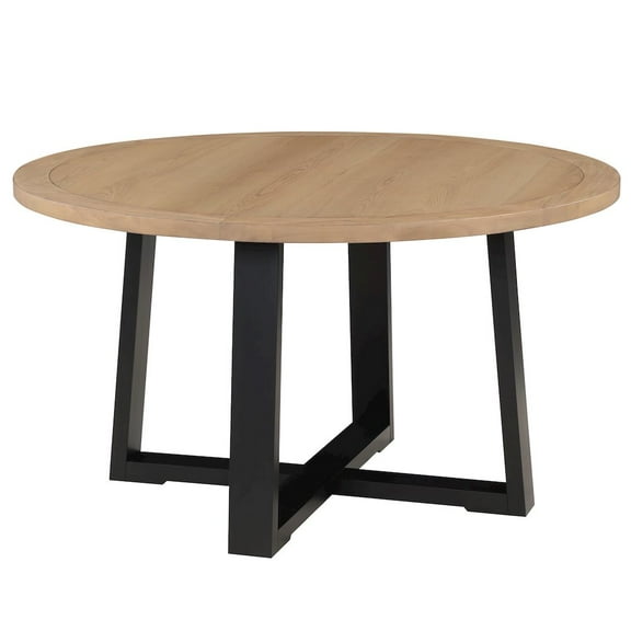Steve Silver Magnolia Black Round Table