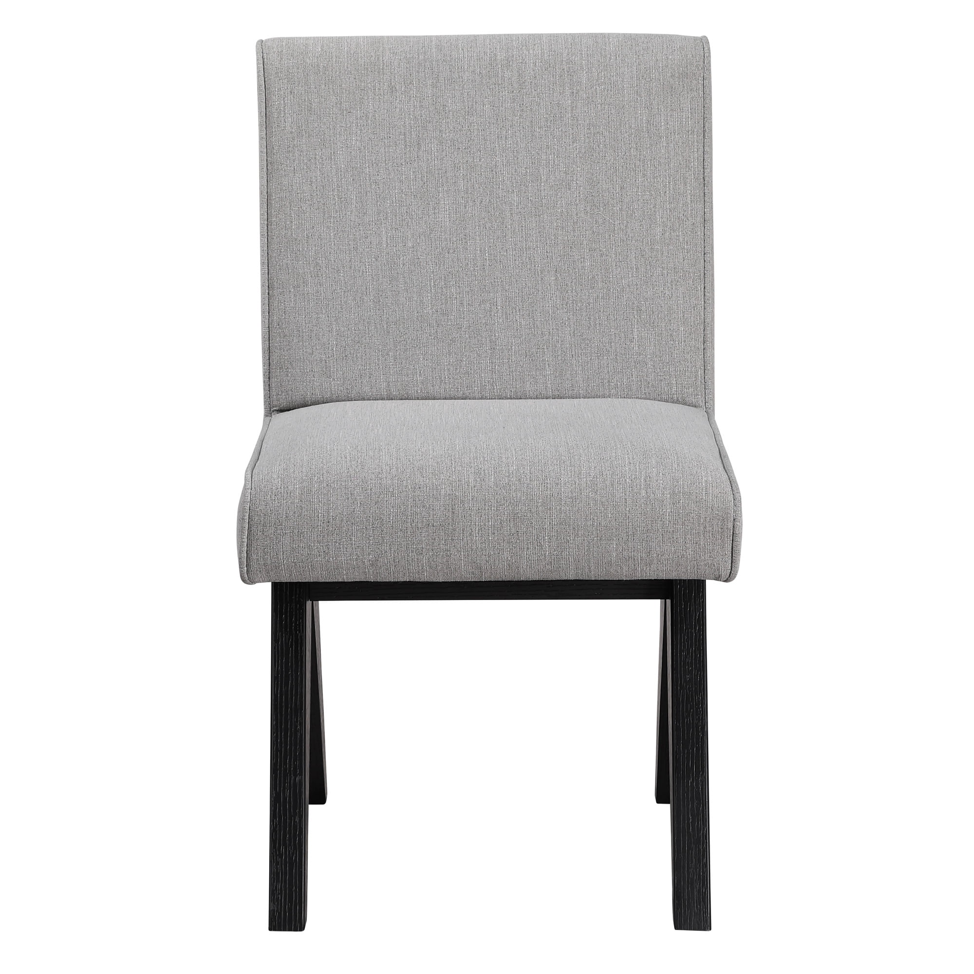 Steve Silver Magnolia Modern Upholstered Dining Chair, Set of 2, Gray