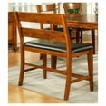 thumbnail image 1 of Steve Silver Mango Counter Dining Bench, Cherry, 1 of 2