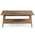 thumbnail image 1 of Steve Silver Milani Wood Rectangle 47" Width Coffee Table, Natural, 1 of 8