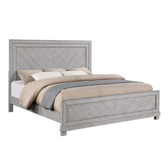 Steve Silver Montana King Bed, Gray