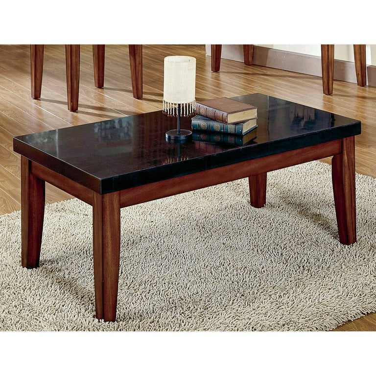 Granite top 2024 coffee table