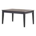 thumbnail image 1 of Steve Silver Raven Noir Multi-Color Dining Table in Black/Driftwood Finish, 1 of 6