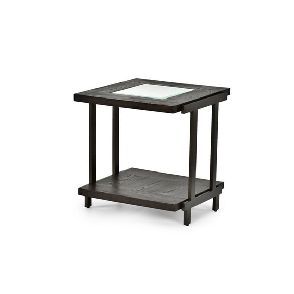Steve Silver Terrell Square End Table, Smokey Brown