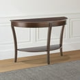 thumbnail image 1 of Troy Wooden Sofa Table in Cherry Brown Finish, 1 of 7
