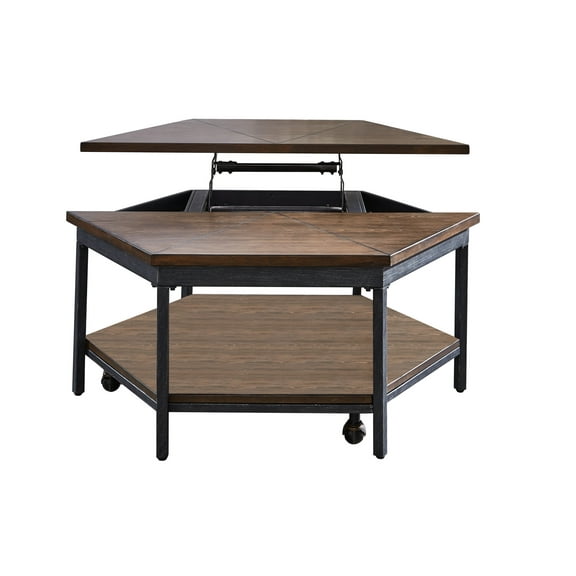 Steve Silver Ultimo Hexagon Lift-Top Cocktail