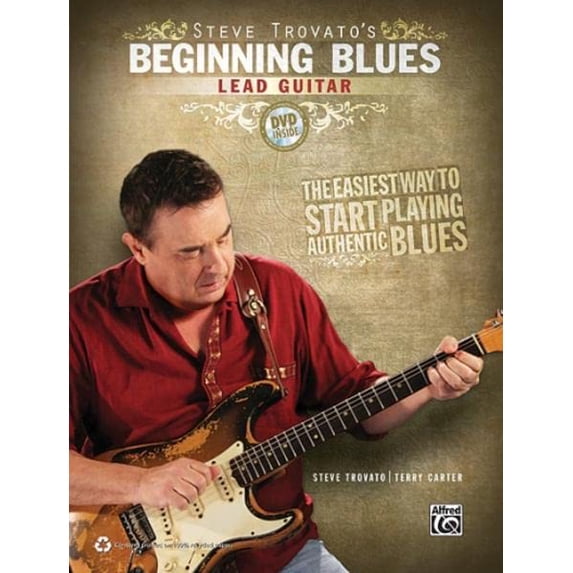 Pre-Owned Steve Trovato's Beginning Blues Lead Guitar: The Easiest Way to Start Playing Authentic Blues, Book & DVD (Paperback) 0739076892 9780739076897