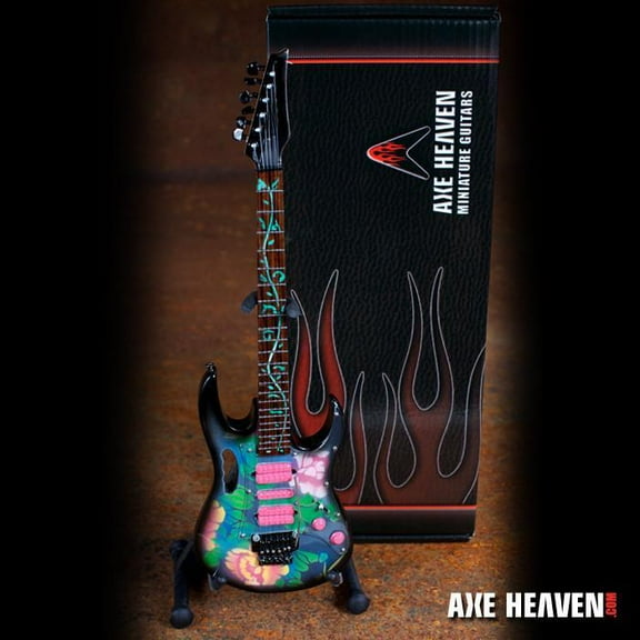 Axe Heaven Steve Vai Signature Jem Lotus Mini Guitar Replica Collectible SV-076