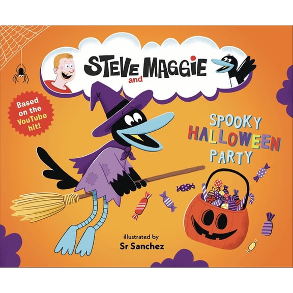 Steve and Maggie Steve and Maggie: Spooky Halloween Party: (A Spook-Tacular Storybook for Babies, Toddlers, Preschoolers, and Kids Ages 2, (Hardcover)