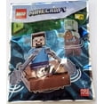 thumbnail image 1 of Steve w/ Drowned - LEGO Minecraft Foil Pack Set (662205), 1 of 1