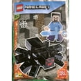 thumbnail image 1 of Steve w/ Spider - LEGO Minecraft Foil Pack Set (662207), 1 of 1