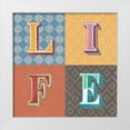 thumbnail image 1 of Steven, Hill 26x26 White Modern Wood Framed Museum Art Print Titled - Life, 1 of 4